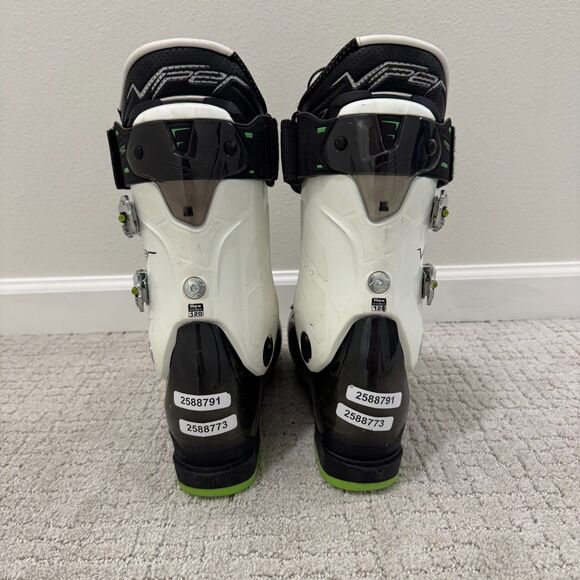 Dalbello Viper 12 Men\'s Downhill Ski Boots White Black Green Size 8.5 / 26.5 main image 6